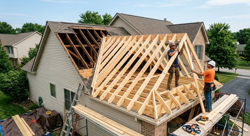 Rafter Framing in Conroe, TX
